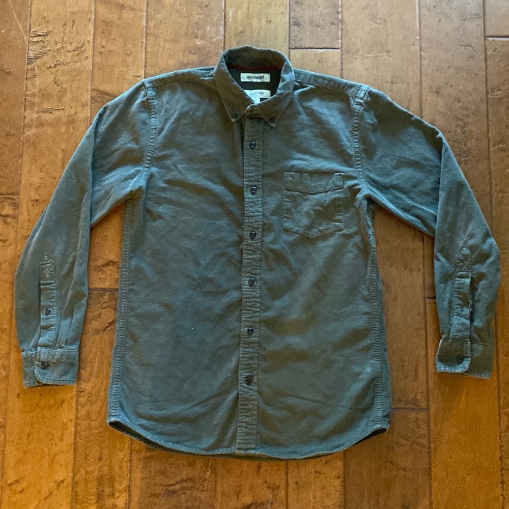Corduroy button down